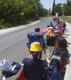 In marcia verso Assisi