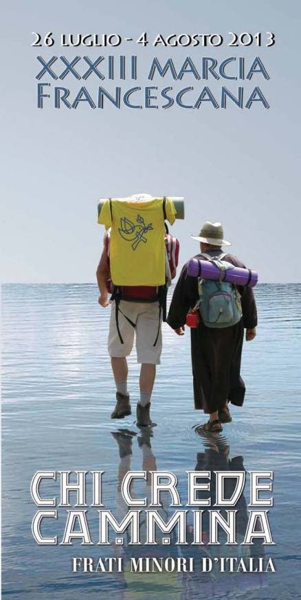 Al via la 33a Marcia Francescana verso Assisi